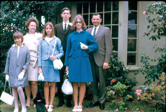 Easter Sunday family portrait
